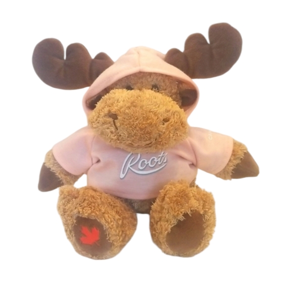 Roots Other - Roots Cottagecore Moose Pink Hoodie Plush - Collectible